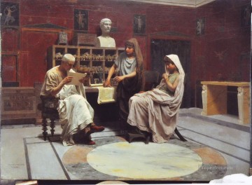 ステファン・バカロヴィッツ Painting - ステファン・バカロヴィッチのワークショップにて 古代ローマ